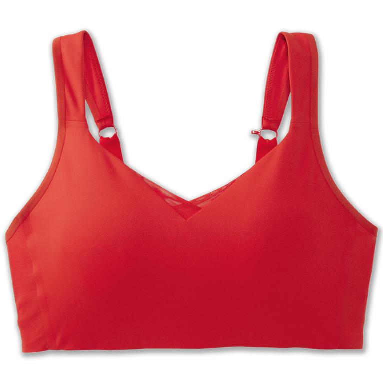 Brooks Women's Drive Convertible Running Bra - Jamberry/Red (DOHV60379)